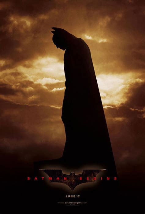 Batman Begins (2005) Poster #1 - Trailer Addict