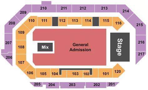 Idaho Central Arena Tickets & Seating Chart - ETC