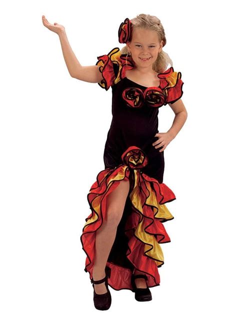 Rumba Girl Costume - Costumes R Us Fancy Dress