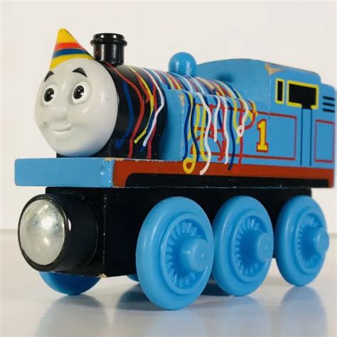 BIRTHDAY THOMAS THE Train Tank Engine Wooden Railway Friends Learning ...