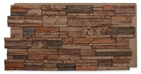 Kentucky Dry Stack Faux Stone Wall Panel | Faux stone panels, Faux ...