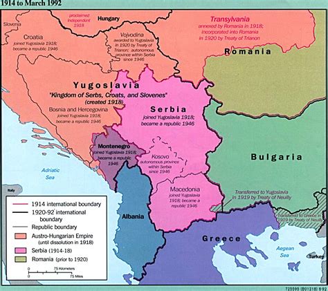 Balkan Travel Map