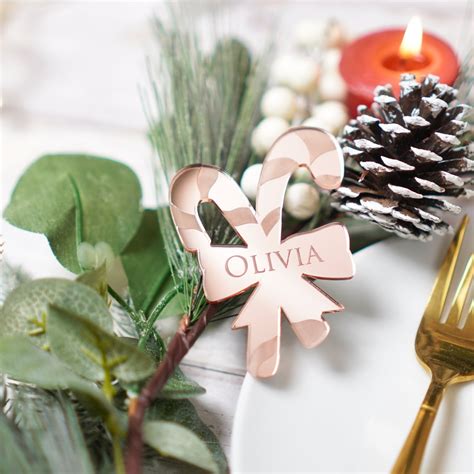 Christmas Place Name Settings Christmas Table Decorations Christmas ...