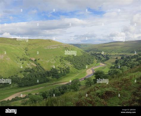 The Pennine Way National Trail Long-distance hiking trail. England. UK Stock Photo - Alamy