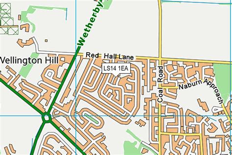 LS14 1EA maps, stats, and open data