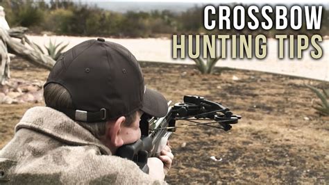 First Time Crossbow Hunting Tips - YouTube