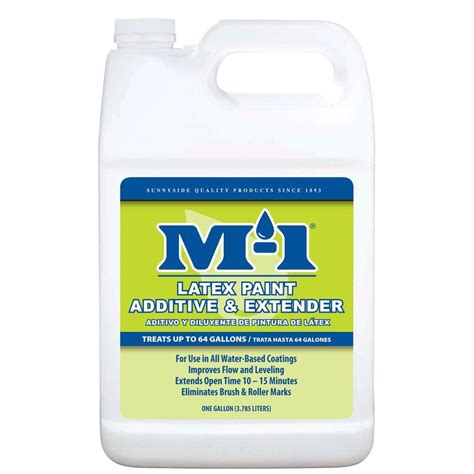 M-1 1-gal. Latex Paint Additive and Extender-703G1M - The Home Depot