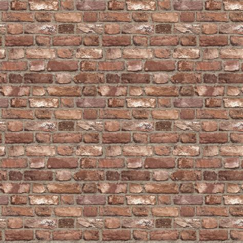 Vintage Brick by Albany - Red - Wallpaper : Wallpaper Direct