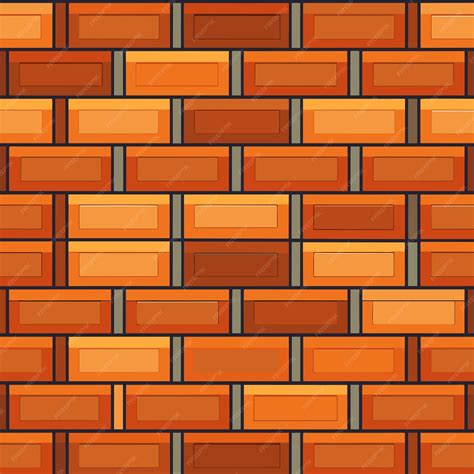 Premium Vector | Brick wall texture design