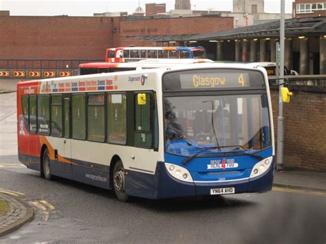 3074. Kilmarnock. Ayrshire. UK. Buses. April 2015. The bus station has ...