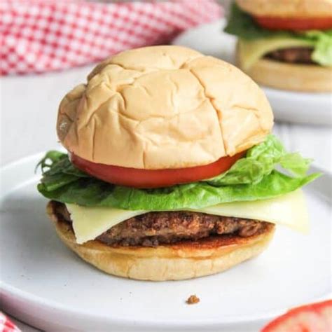 Ground Pork Burgers | Little Bit Recipes