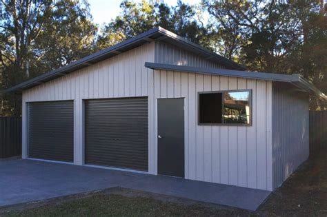 Double Skillion Sheds and Garages with Eaves for sale - Ranbuild | Shed ...