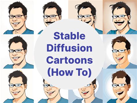 Turn Selfie Into Cartoon With Stable Diffusion - Xuyun Zeng