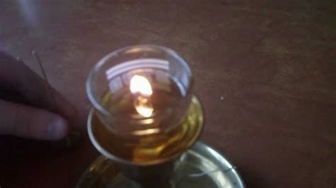 Simple oil candle wick: make oil lamps or candles using hemp and household oil diy - YouTube