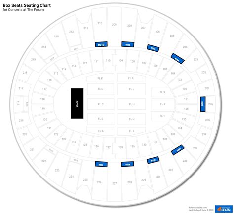 The Forum Inglewood Interactive Seating Chart | Awesome Home