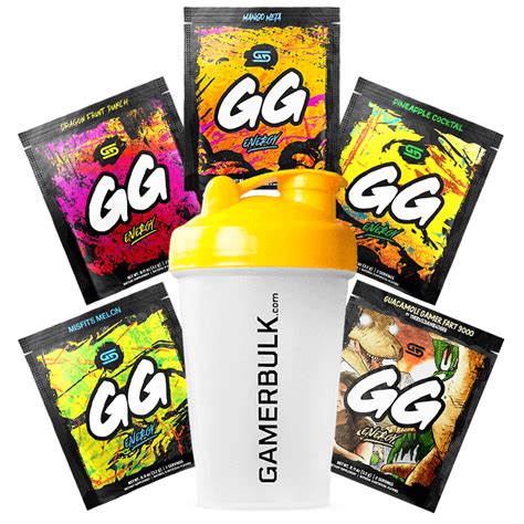 GamerSupps Mix Pack & Shaker - Get it at Gamerbulk