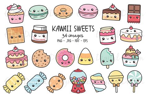 Cute Kawaii Stickers Printable