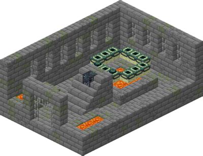 Stronghold/Structure/Portal Room – Official Minecraft Wiki