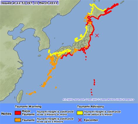 Japan Hit by a 8.8 Earthquake (March 11, 2011)