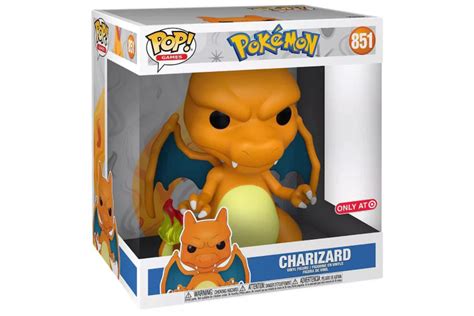 Funko Pop! Games Pokemon Charizard 10-Inch Target Exclusive Figure #851 - FW21 - US