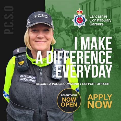 What is a PCSO? 👮‍♂️ A Police... - Lancashire Police