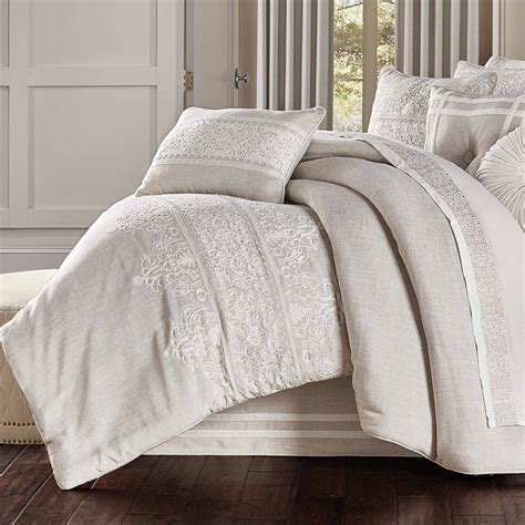 Lauralynn Beige 4-Piece Comforter Set