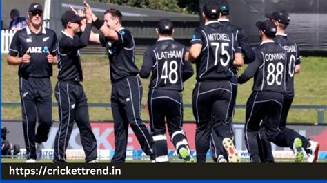 New Zealand Men Cricket Team Squad 2023- ICC ODI World Cup