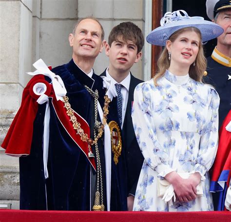 The incredibly rare connection Duchess Sophie's children James, Earl of Wessex and Lady Louise ...