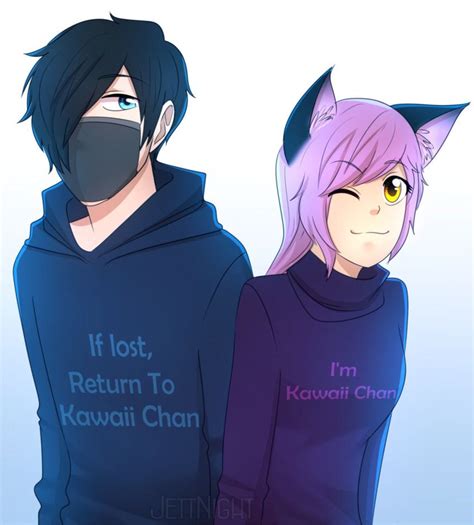 Zane And Kawaii Chan, Zane Chan, Minecraft Fan Art, Minecraft Wallpaper, Minecraft Stuff, Aphmau ...