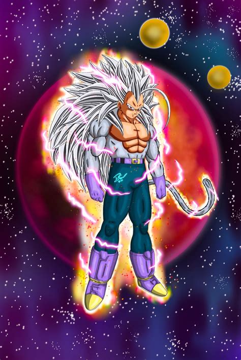 Vegeta SSJ5 Super Saiyan 5 by BrandonKuhn24469 on DeviantArt