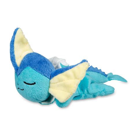 Sleeping Vaporeon Poké Plush | Kuttari Cutie | plush toy | Pokémon ...