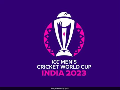 ICC Reveals 2023 ODI World Cup Logo On 12th Anniversary Of India's 2011 ...