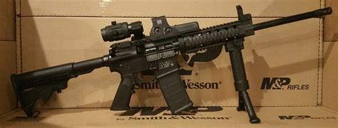 M&P 15 w/ Eotech 512 3x Vector Optics Magnifier AR - Gunprime