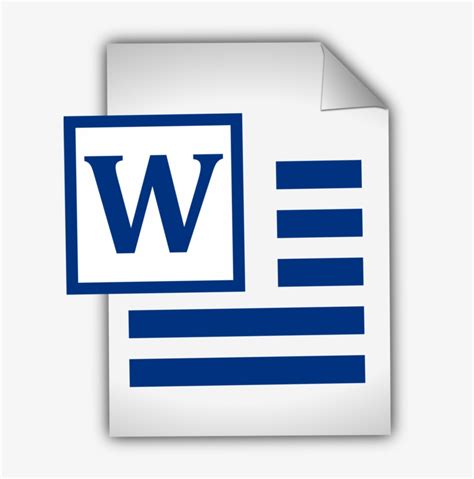 Computer Icons Microsoft Word Document Download - Ms Word Document Icon Transparent PNG ...