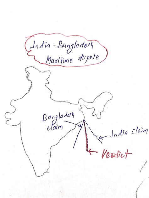 India Bangladesh Border Issues UPSC | International boundary of India ...