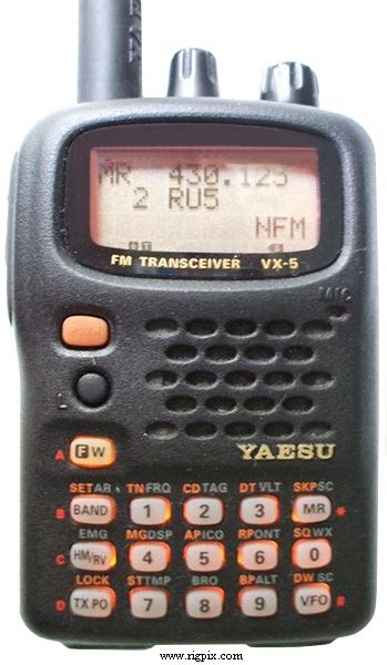 RigPix Database - Yaesu - VX-5R