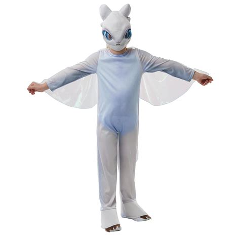 How to Train Your Dragon 3 Light Fury Costume LIGHTFURY Child Kids Book Week New | eBay