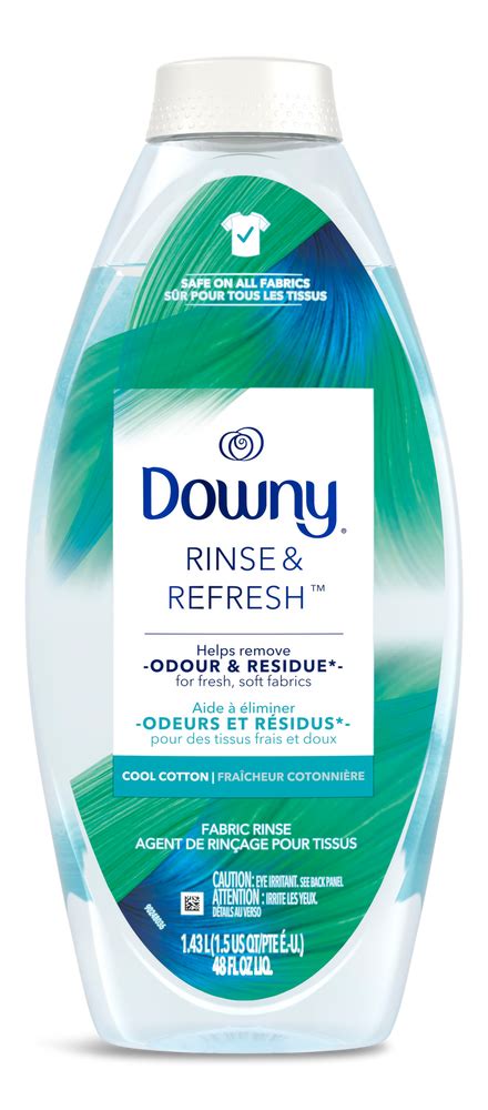 Downy RINSE & REFRESH Laundry Odor Remover and Fabric Softener, Cool ...