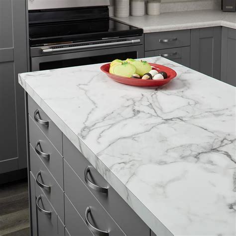 Formica Brand Laminate 180fx 48-in W x 96-in L Calacatta Marble ...