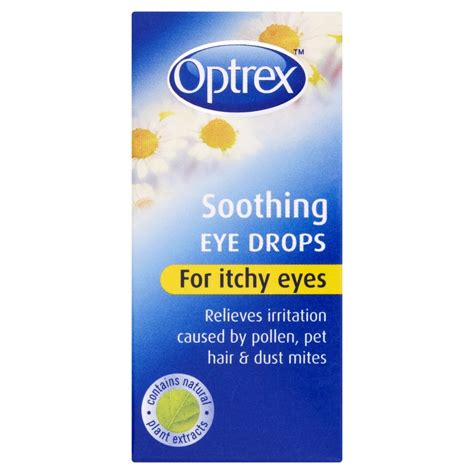 Amazon.com: Optrex Itchy Eye Drops 10ml : Health & Household