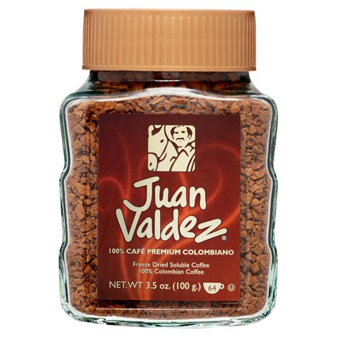 Juan Valdez 100% Colombian Classic Freeze-Dried Instant Coffee, 3.5 Oz - Walmart.com