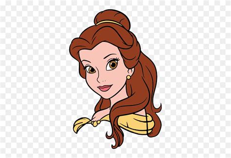 Belle Disney Princess Silhouette Svg