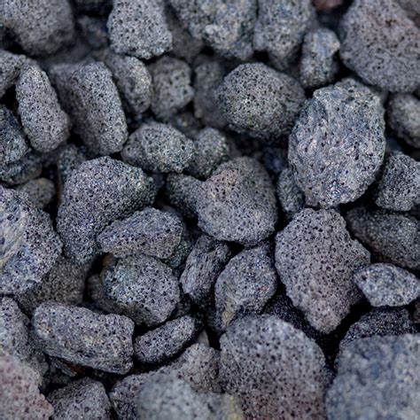 65mm Black Lava Rock (1 Yard) | Earth and Turf Landscaping Edmonton