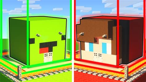 JJ vs Mikey SECURITY HOUSE Build Challenge in Minecraft! (Maizen Mizen Mazien) - YouTube