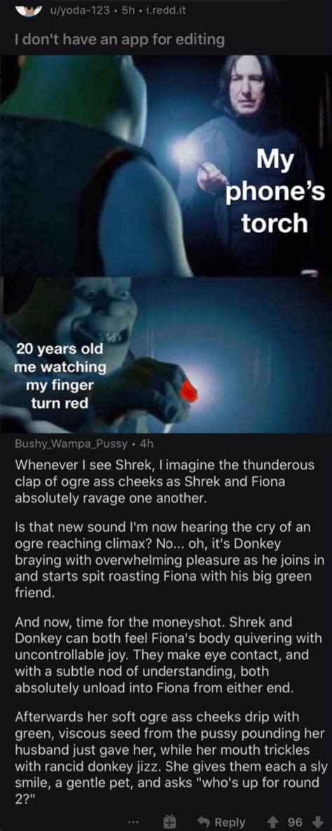 Cursed_Shrek : r/cursedcomments