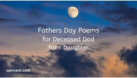 11 Fathers Day Poems for Deceased Dads from a Daughter