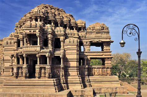 Ancient Saas Bahu Temple in Gwalior Fort Editorial Stock Image - Image of fort, ancient: 226071044