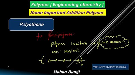 Polymer | polyethene | types of polyethene | engineering chemistry ...