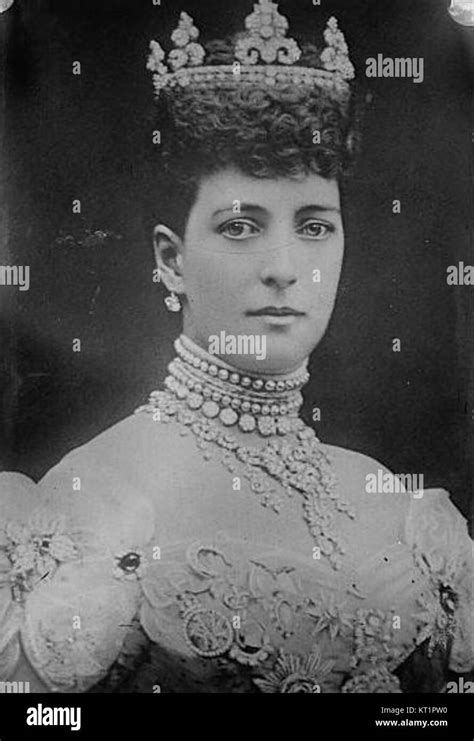 Dowager Queen Alexandra Stock Photo - Alamy