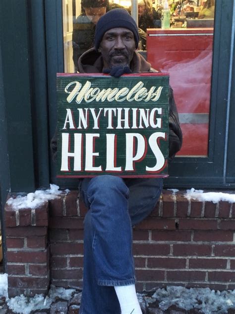 Creative cardboard signs for homeless « WeAreTostadora – Art creativity passion